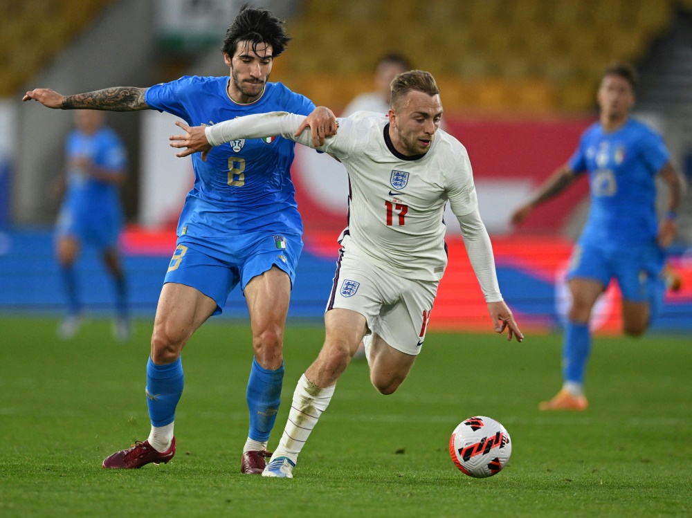 England und Italien trennen sich torlos (Foto: AFP/SID/JUSTIN TALLIS)