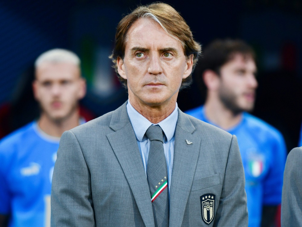 Mancini sah eine schlechte Vorstellung seines Teams (Foto: FIRO/FIRO/SID)