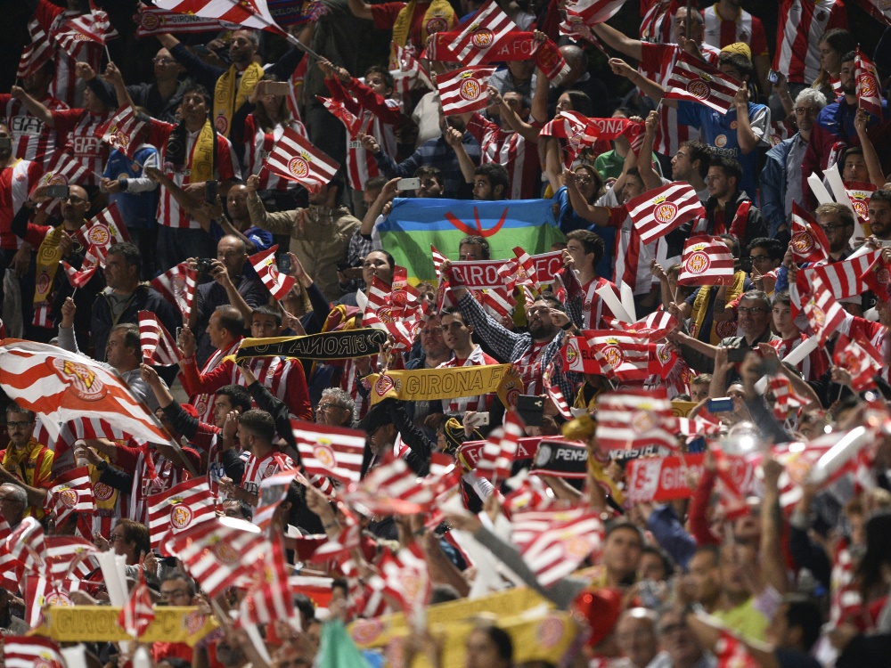 Gironas Fans sehen bald wieder erstklassigen Fußball (Foto: AFP/SID/JOSEP LAGO)
