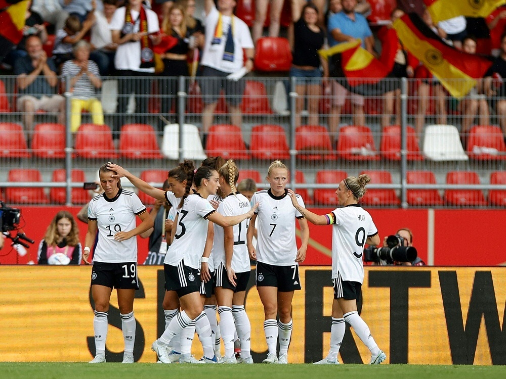 Das DFB-Team präsentiert sich vor der EM in guter Form (Foto: FIRO/FIRO/SID)