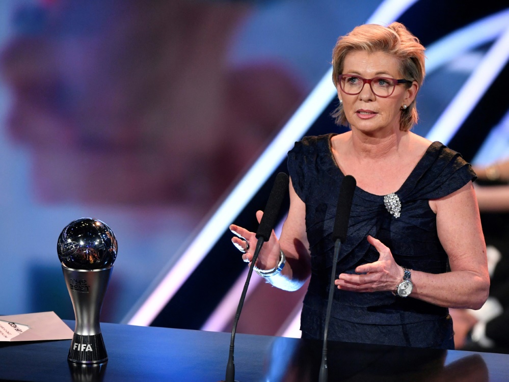 Ex-Trainerin Neid glaubt an EM-Titel für die DFB-Frauen (Foto: AFP/SID/FABRICE COFFRINI)