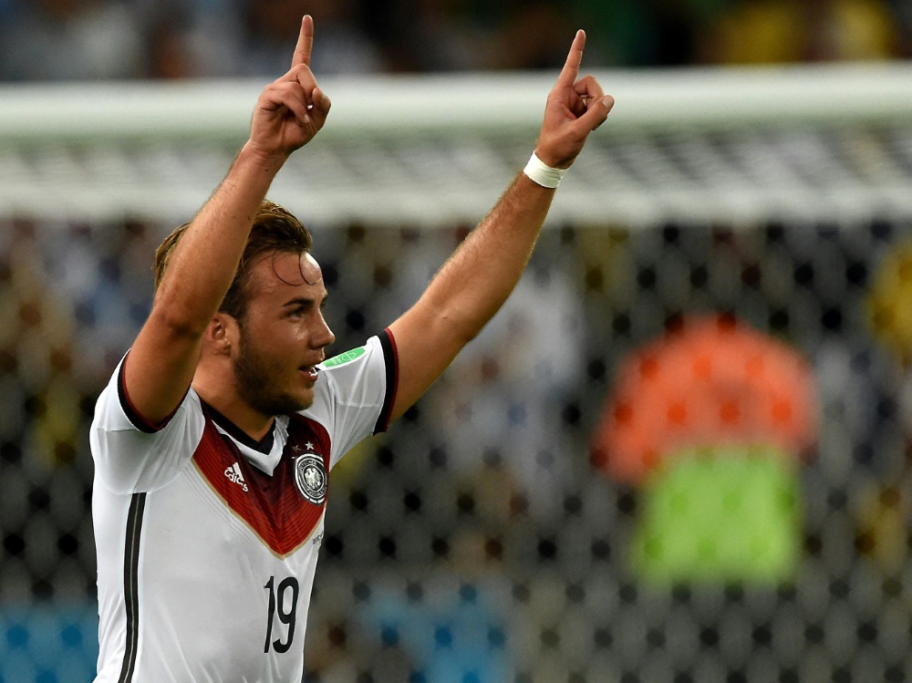 Mario Götze erzielte den Treffer zum WM-Titel 2014 (Foto: AFP/SID/PEDRO UGARTE)