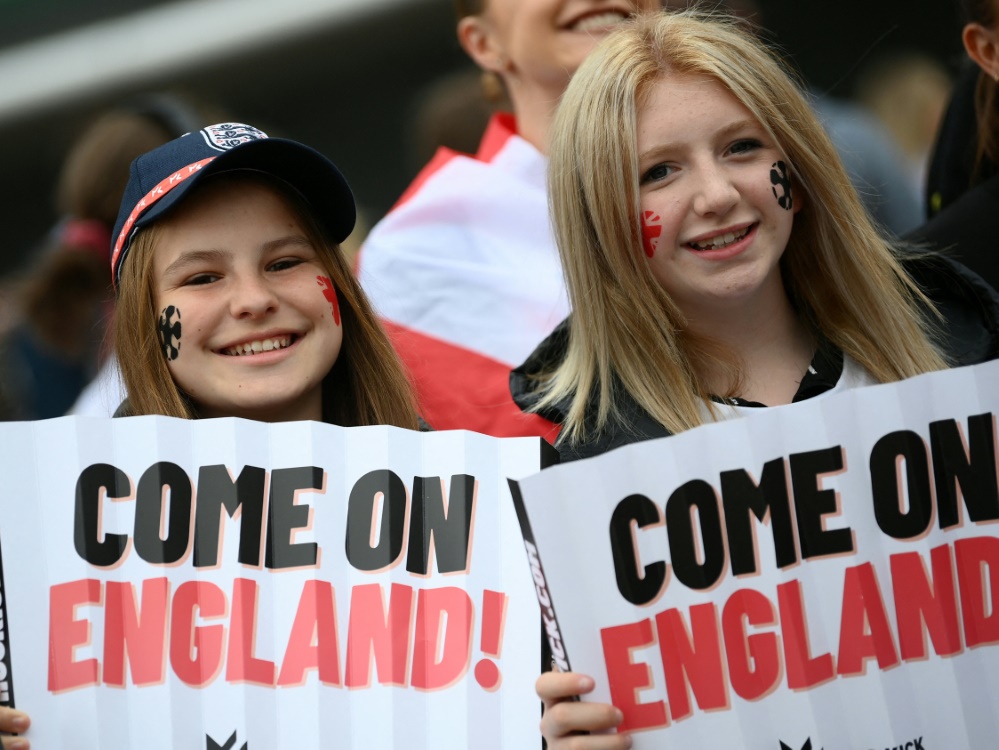 Zuschauerrekord bei der Fußball-EM in England (Foto: AFP/SID/FRANCK FIFE)