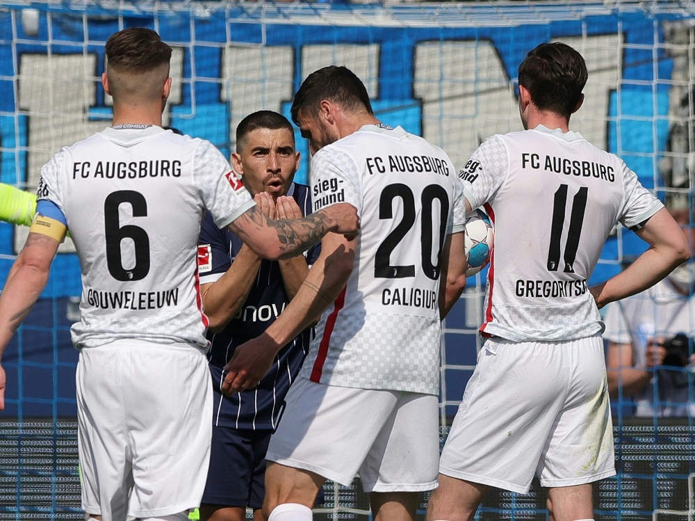 Augsburg muss eine Niederlage gegen Budweis einstecken (Foto: FIRO/FIRO/SID)