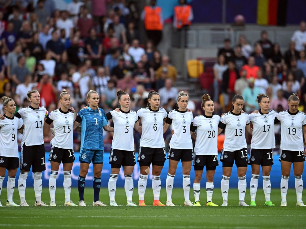 Starke TV-Quote für die DFB-Frauen gegen Österreich (Foto: AFP/SID/JUSTIN TALLIS)