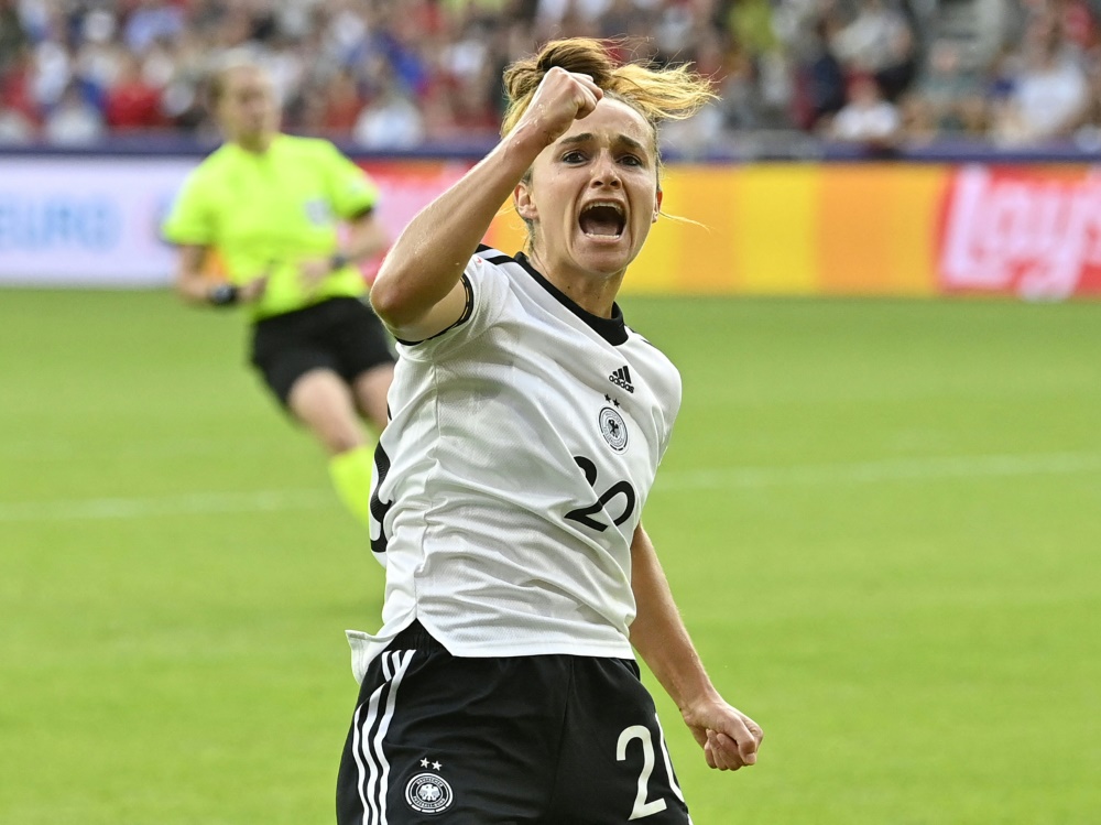 Lina Magull ist gegen Österreich in der Startelf (Foto: AFP/SID/JUSTIN TALLIS)