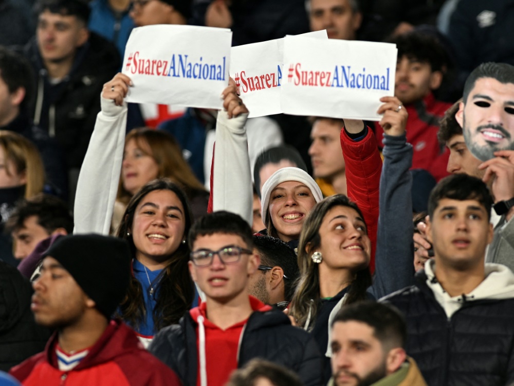 Die Fan-Träume erfüllen sich: Luis Suarez kehrt zurück (Foto: AFP/SID/PABLO PORCIUNCULA)