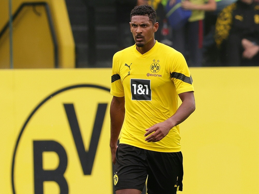 Dortmund muss länger auf Sebastien Haller verzichten (Foto: FIRO/FIRO/SID)