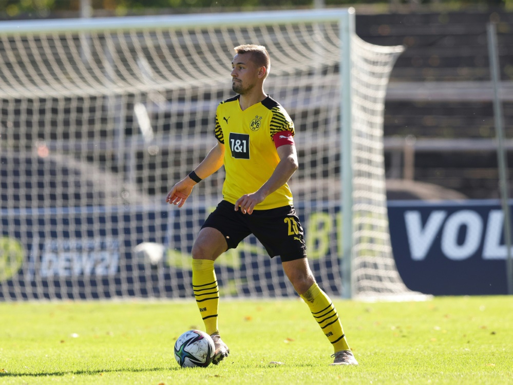 Dortmunds Reserve holt einen Punkt bei Preußers Debüt (Foto: FIRO/FIRO/SID)