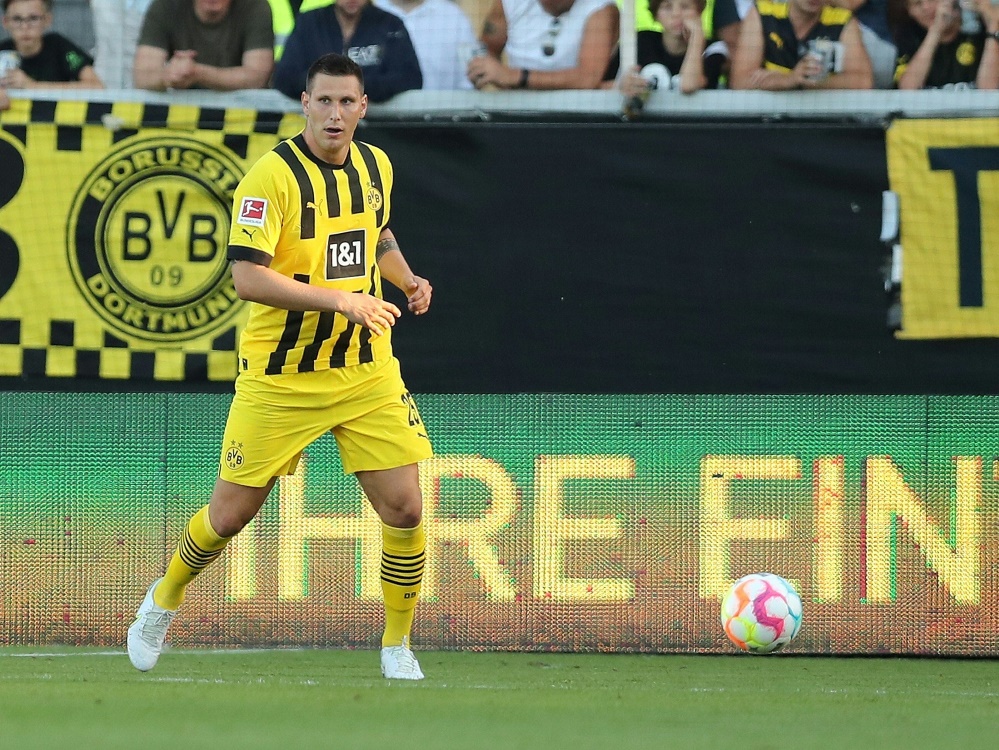 Niklas Süle wird wohl gegen Leverkusen fehlen (Foto: FIRO/FIRO/SID)