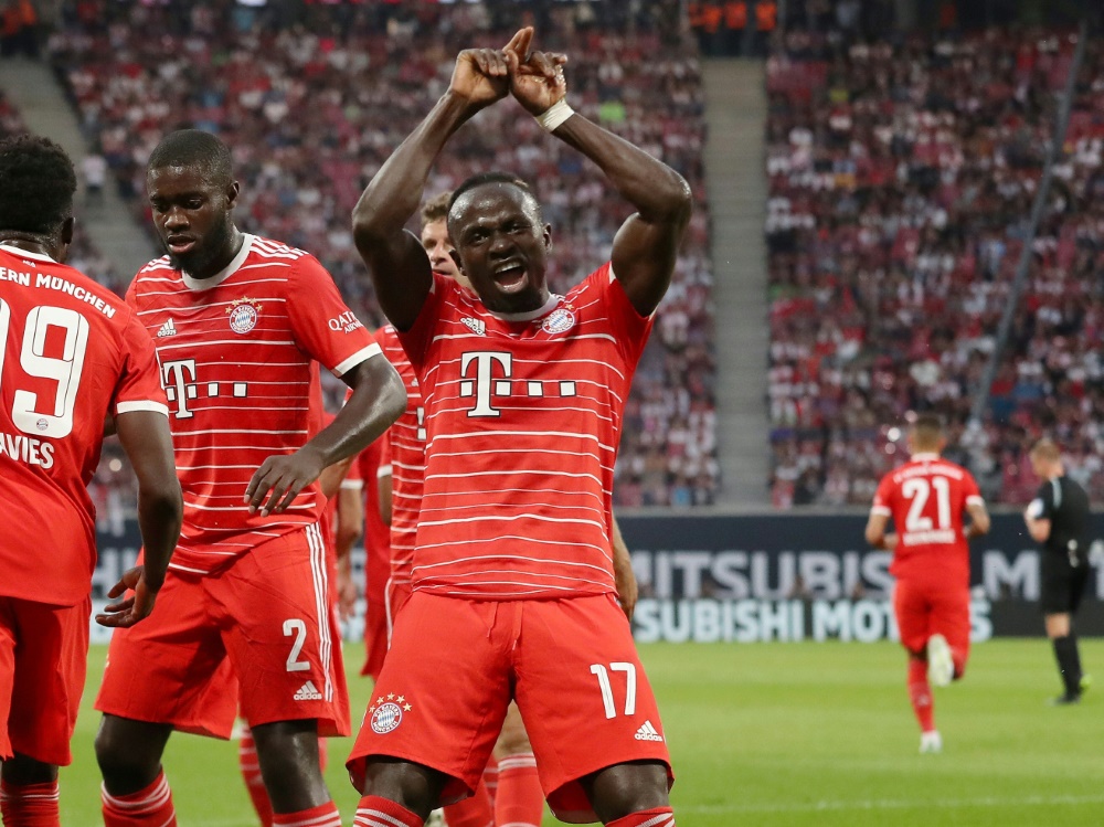 Mane verhilft Bayern zum ersten Titel der Saison (Foto: FIRO/FIRO/SID)