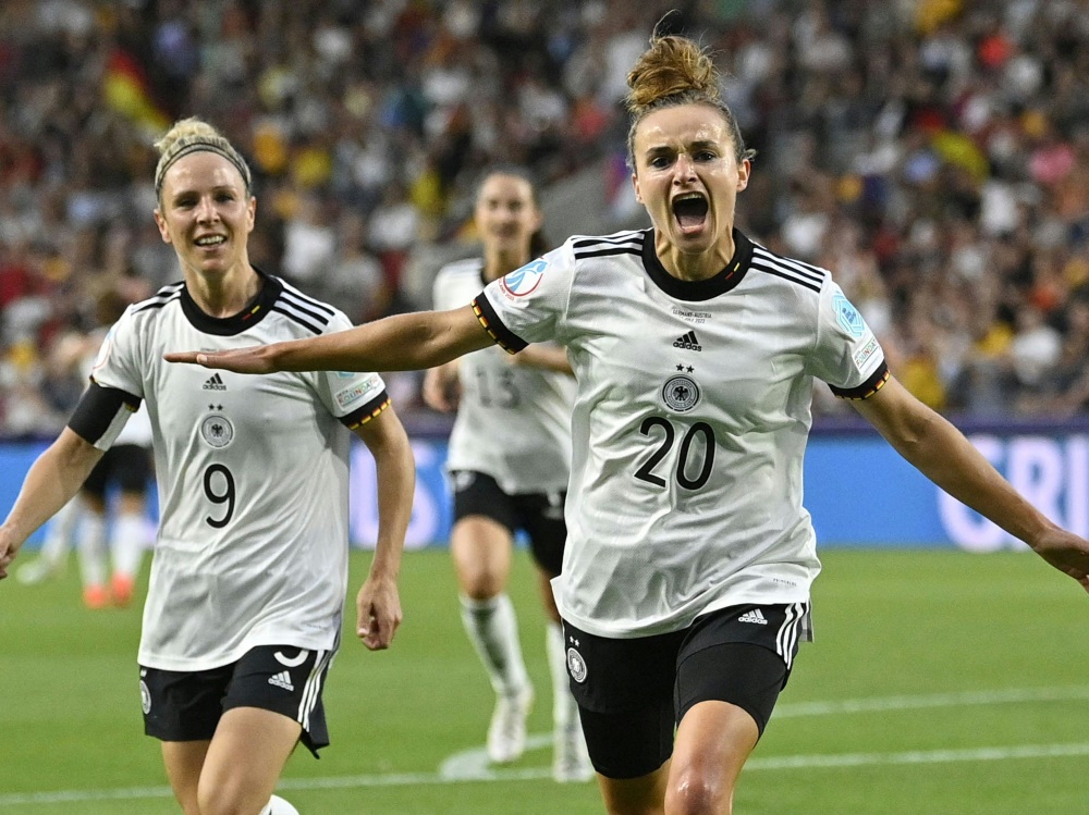DFB-Frauen Favorit gegen Frankreich (Foto: AFP/SID/JUSTIN TALLIS)