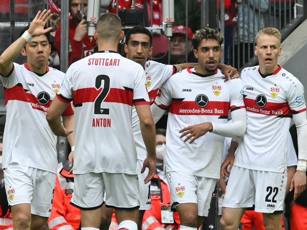 VfB verpflichtet Luca Pfeiffer bis 2026 (Foto: AFP/SID/KERSTIN JOENSSON)