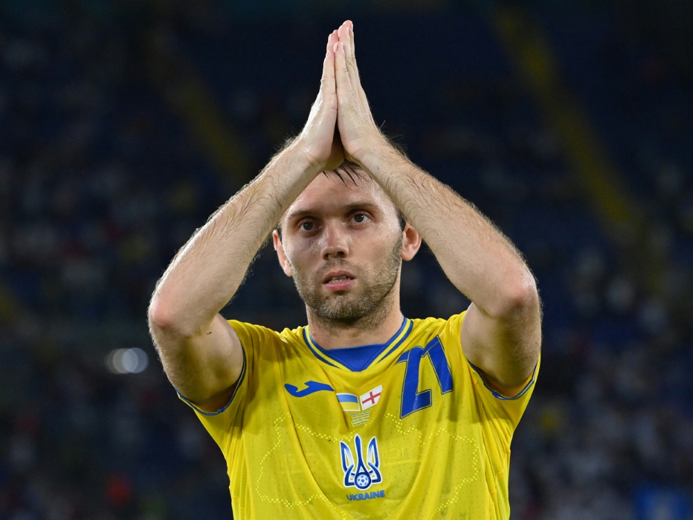 Oleksandr Karawajew erzielte den Siegtreffer gegen Graz (Foto: AFP/POOL/SID/ALBERTO PIZZOLI)