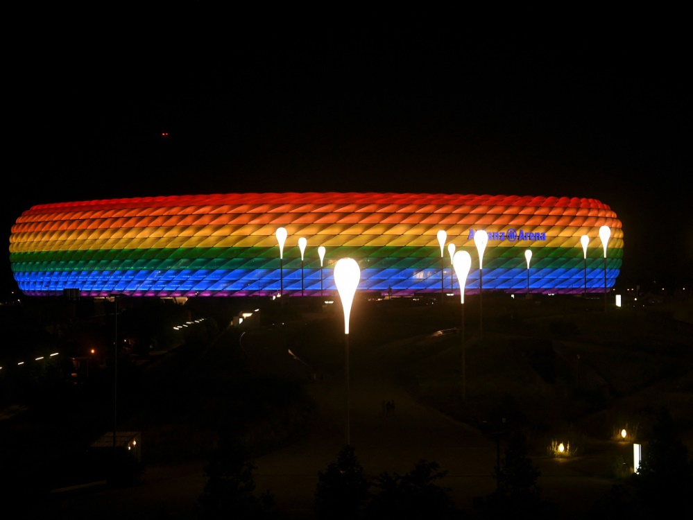 Allianz Arena: Energieverbauch wird gesenkt (Foto: AFP/SID/CHRISTOF STACHE)