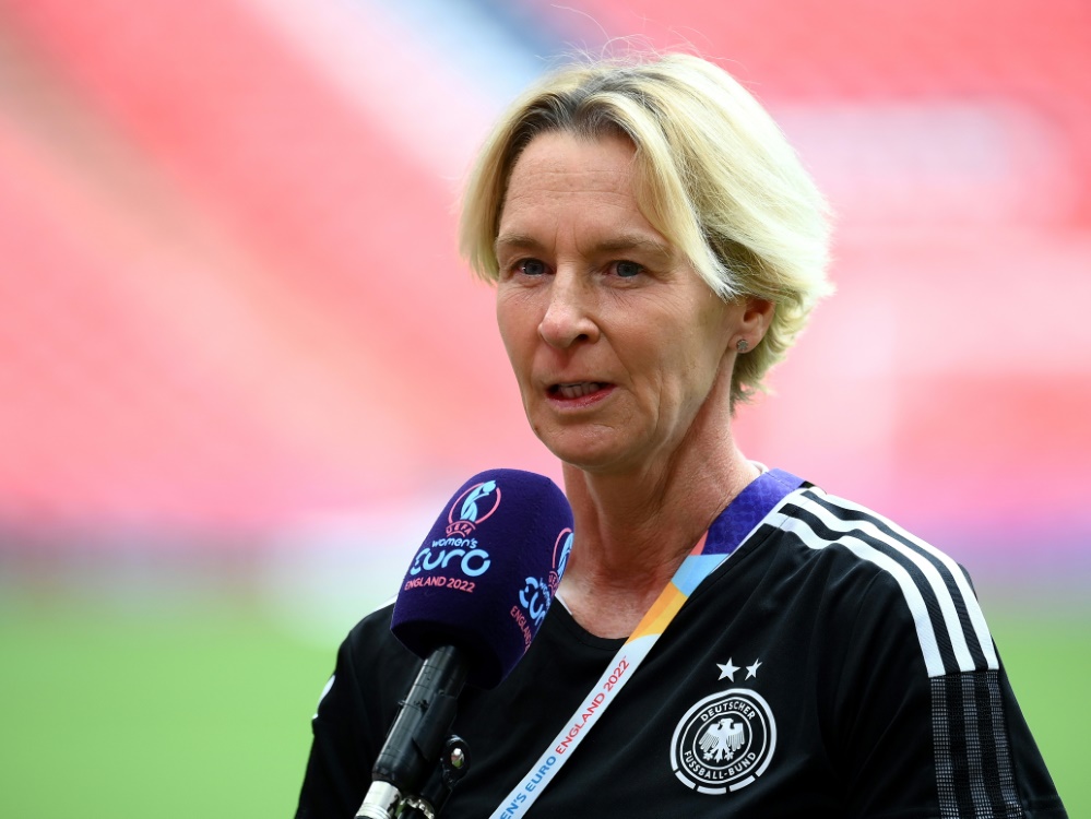 Martina Voss-Tecklenburg nimmt die WM ins Visier. (Foto: AFP/SID/FRANCK FIFE)