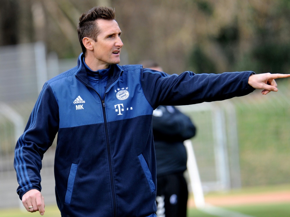 Erster Liga-Sieg als Cheftrainer: Miroslav Klose (Foto: FIRO/FIRO/SID)