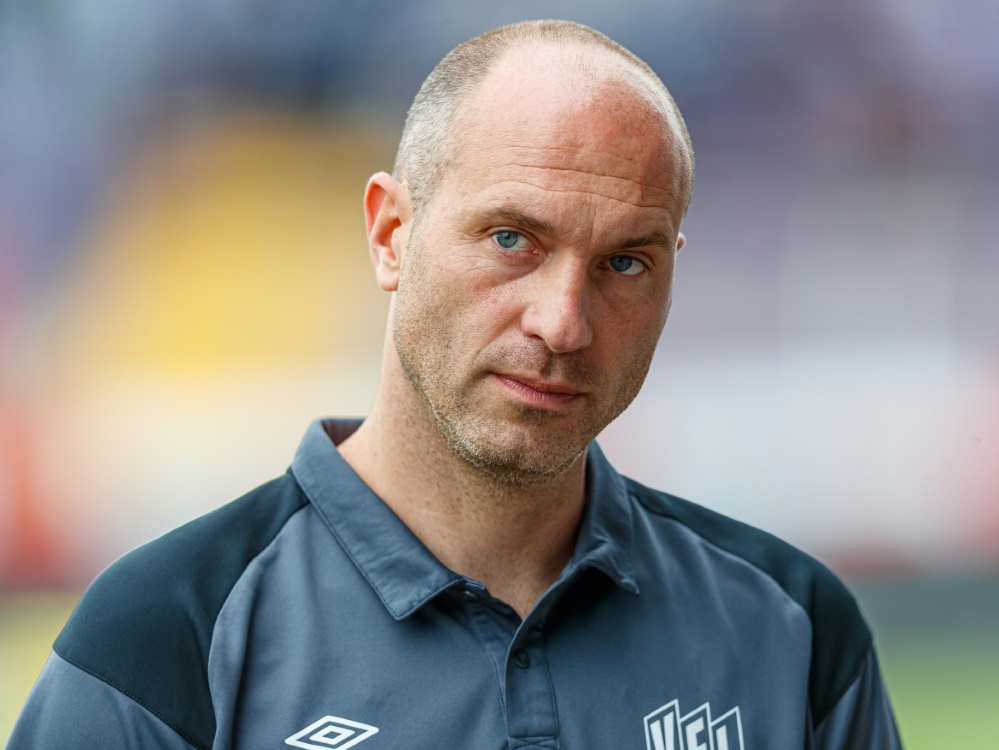 Trainer Daniel Scherning verlässt den VfL Osnabrück (Foto: FIRO/FIRO/SID)