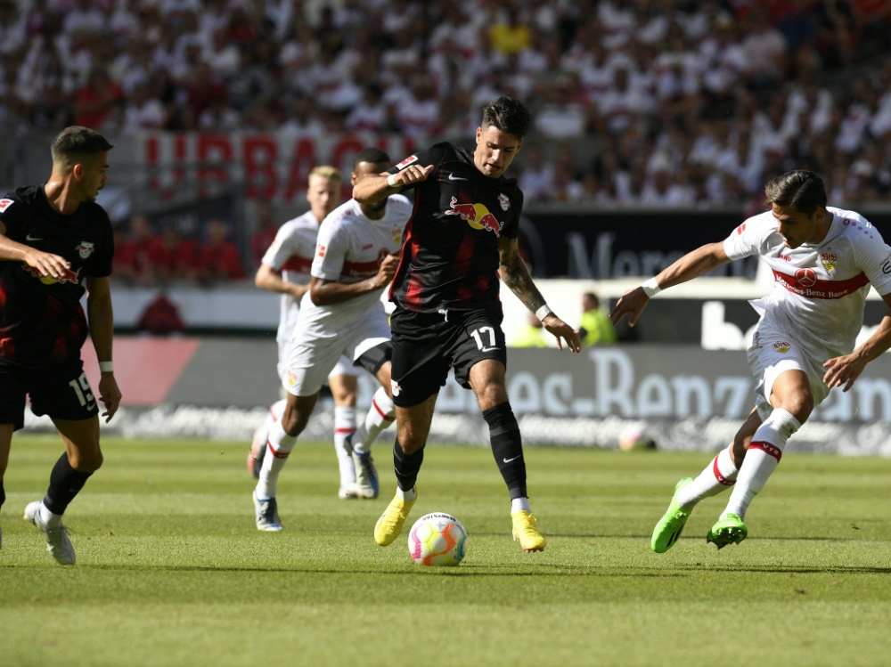 DFB sperrt Szoboszlai für zwei Spiele (Foto: AFP/SID/THOMAS KIENZLE)