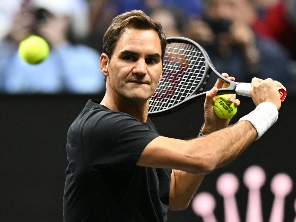 Federer bestreitet sein letztes Match (Foto: AFP/SID/GLYN KIRK)