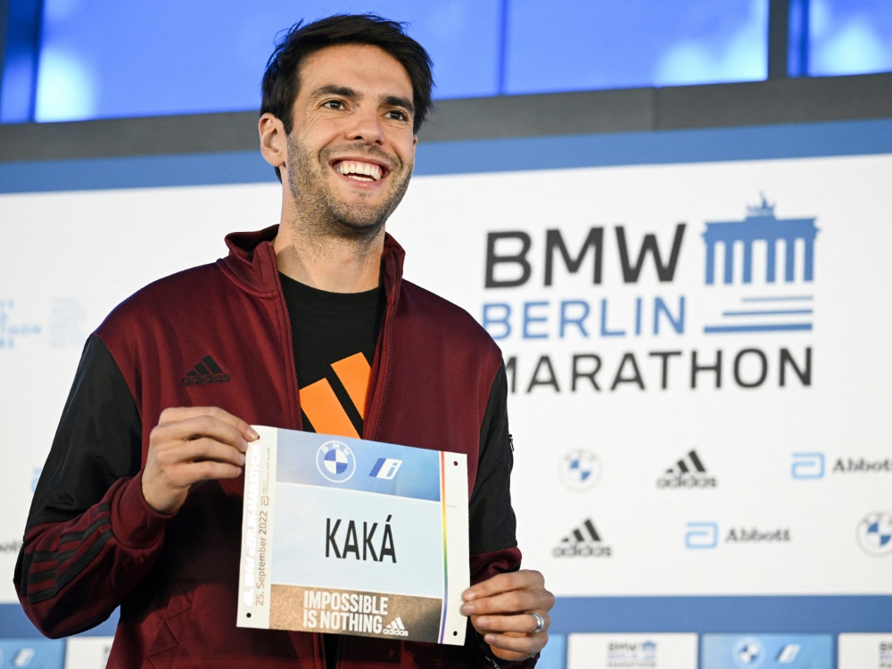Kaka tritt zum Berlin-Marathon an (Foto: AFP/SID/TOBIAS SCHWARZ)