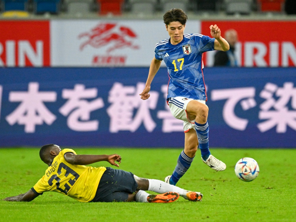 Japan mit 0:0 im Test gegen Ecuador (Foto: AFP/SID/SASCHA SCHUERMANN)