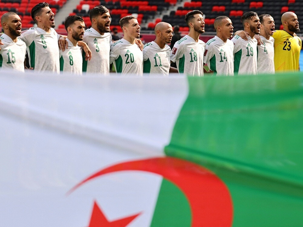 Trikot-Streit zwischen Marokko und Algerien (Foto: AFP/SID/KARIM SAHIB)