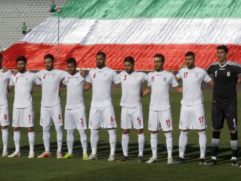 Fußball-WM: Open Stadiums fordert Ausschluss des Iran (Foto: AFP/SID/STRINGER)