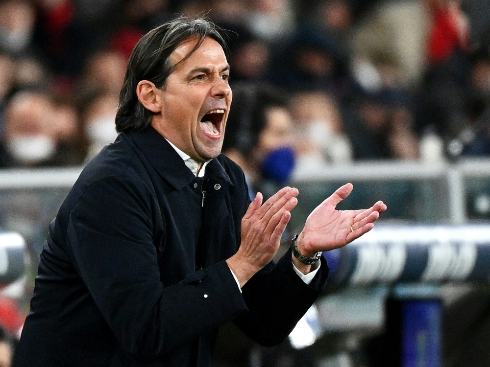Filippo Inzaghi und Inter verloren gegen die AS Rom (Foto: AFP/SID/VINCENZO PINTO)