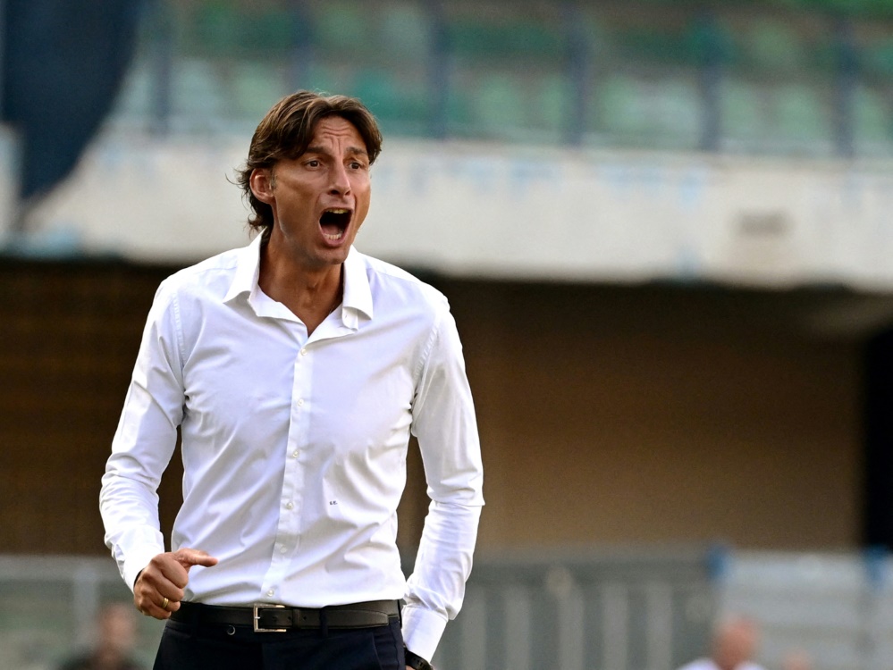 Cioffi ist nicht mehr länger Trainer bei Hellas Verona (Foto: AFP/SID/MIGUEL MEDINA)