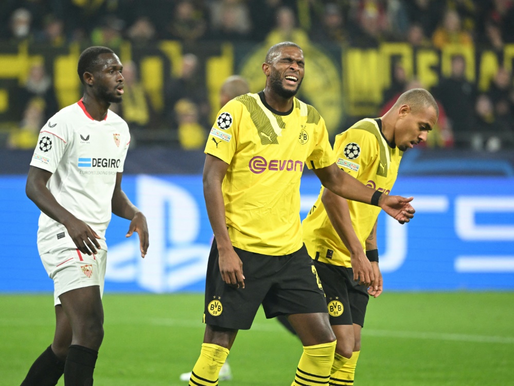Achtelfinale: Dortmund lässt ersten Matchball liegen (Foto: AFP/SID/INA FASSBENDER)