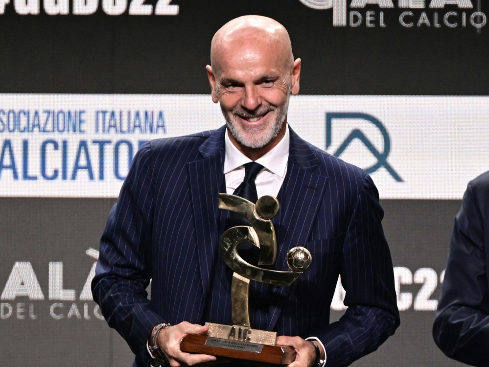 Italiens Trainer des Jahres Stefano Pioli (Foto: AFP/SID/MIGUEL MEDINA)