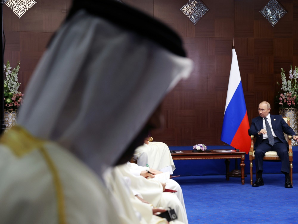 Katar pflegt Verbindungen nach Russland (Foto: SPUTNIK/SPUTNIK/SID/Vyacheslav PROKOFYEV)