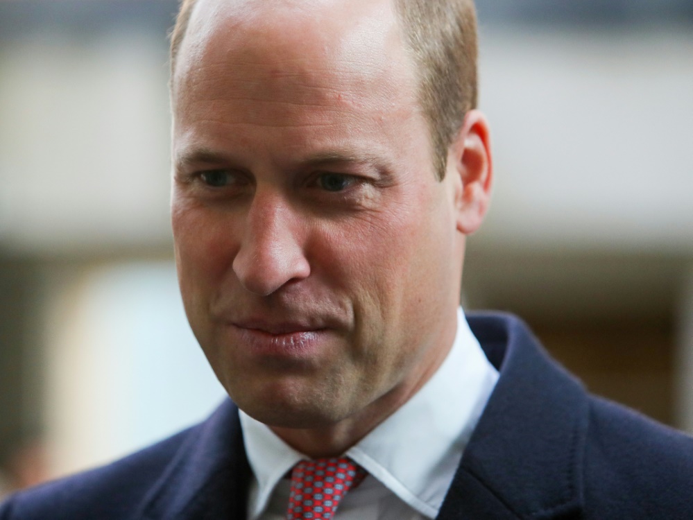 Prinz William unterstützt England und Wales (Foto: AFP/POOL/SID/GEOFF CADDICK)