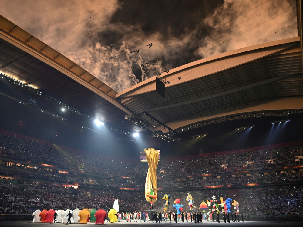Die Fußball-Weltmeisterschaft ist eröffnet (Foto: AFP/SID/GLYN KIRK)