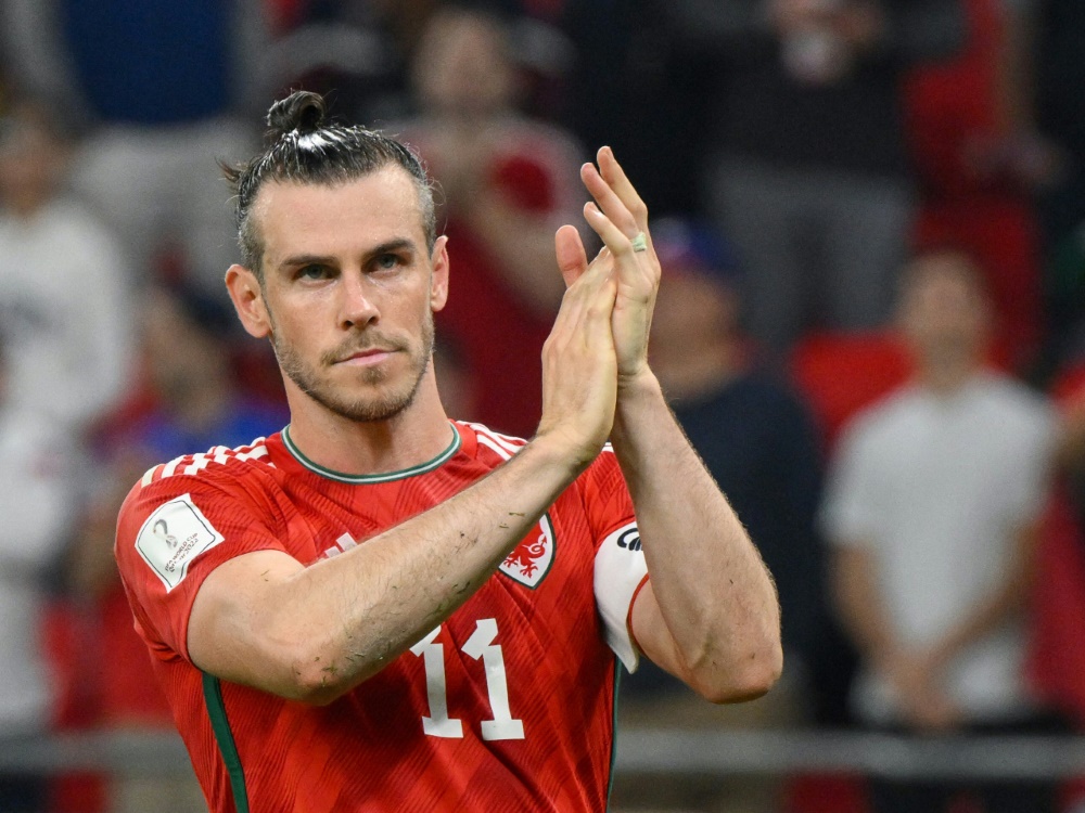 Bale kann walisischer Rekordnationalspieler werden (Foto: AFP/SID/NICOLAS TUCAT)