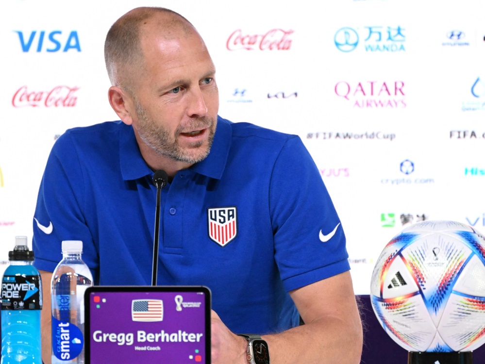 US-Coach Berhalter will den Engländern wehtun (Foto: AFP/SID/PATRICK T. FALLON)