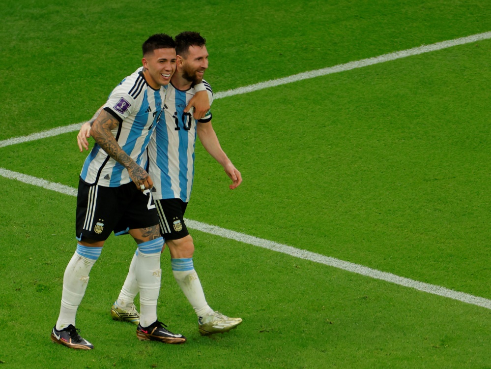 Messi wahrt mit Argentinien Chance aufs Achtelfinale (Foto: AFP/SID/Odd ANDERSEN)