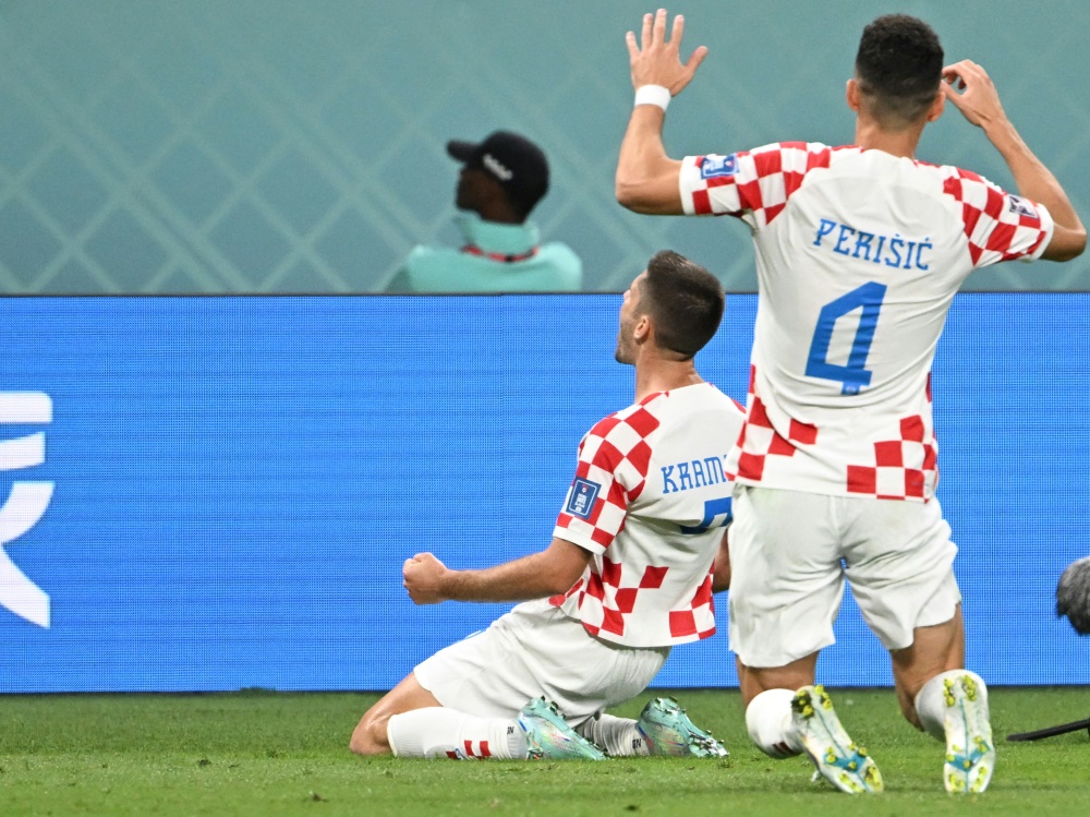 Fußball-WM: Kramaric und Kroatien werfen Kanada raus (Foto: AFP/SID/OZAN KOSE)