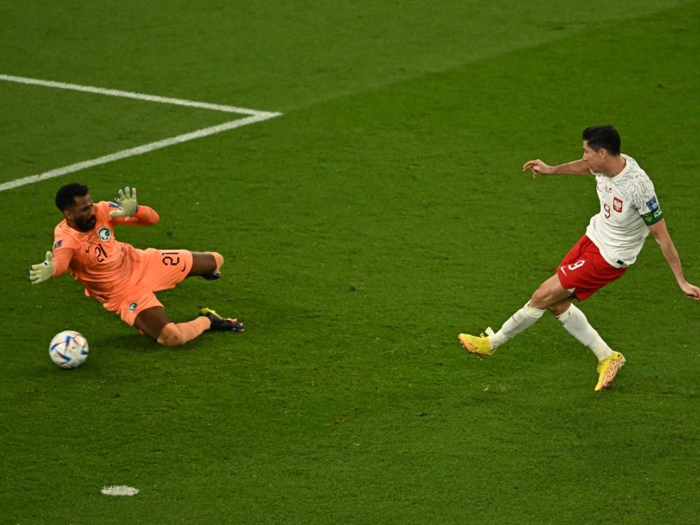 Polen gewinnt mit 2:0 gegen Saudi-Arabien (Foto: AFP/SID/MANAN VATSYAYANA)
