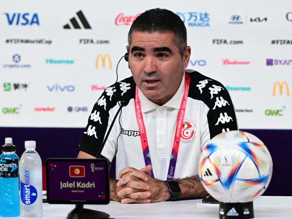 Tunesiens Nationaltrainer Jalel Kadri (Foto: AFP/SID/MIGUEL MEDINA)