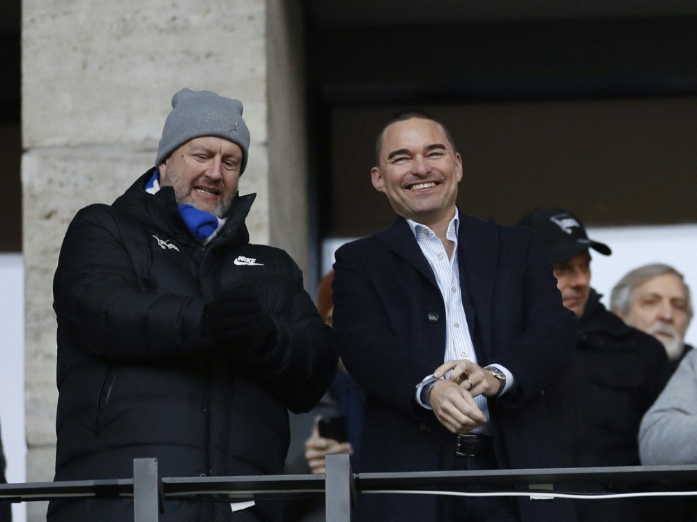 Windhorst will seine Anteile bei Hertha BSC verkaufen (Foto: AFP/SID/ODD ANDERSEN)