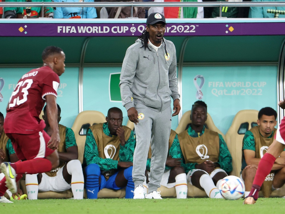 Aliou Cisse führte den Senegal ins WM-Achtelfinale (Foto: FIRO/FIRO/SID)