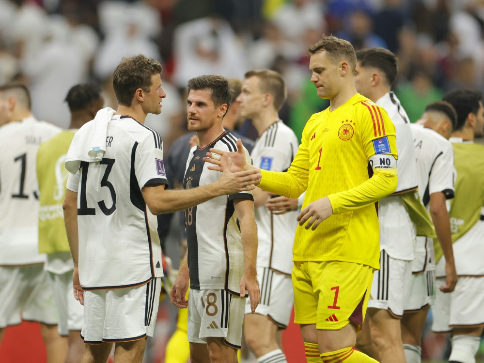 Deutschland im Gruppenfinale gegen Costa Rica Favorit (Foto: AFP/SID/ODD ANDERSEN)