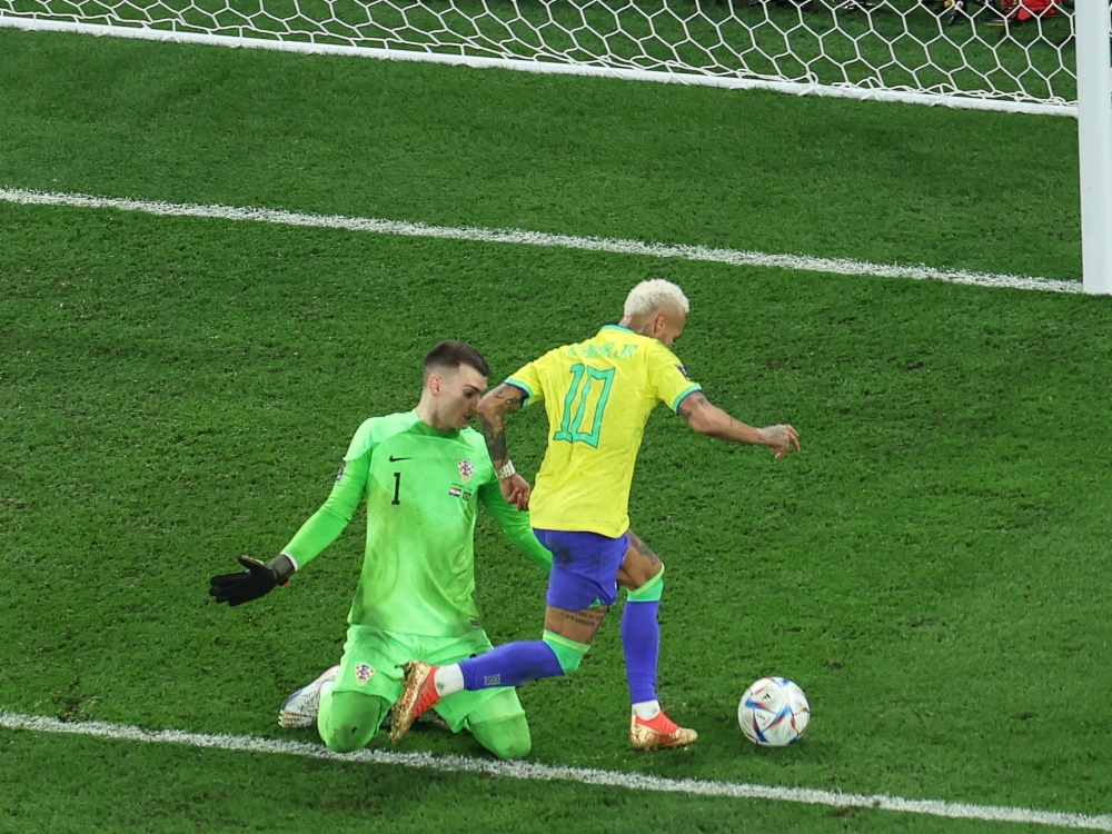 Das 1:0 war Neymars 77. Tor für die Selecao (Foto: AFP/SID/GIUSEPPE CACACE)