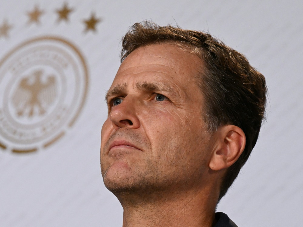 Oliver Bierhoff und der DFB lösen Vertrag auf (Foto: AFP/SID/INA FASSBENDER)