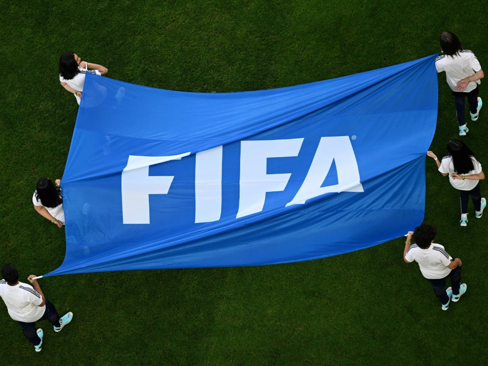 Die FIFA verhängt Geldstrafen für Serbien und Kroatien (Foto: AFP/SID/KIRILL KUDRYAVTSEV)