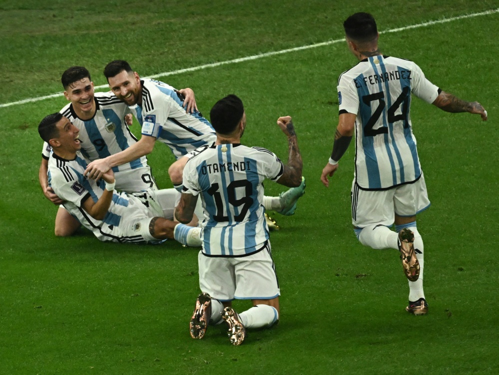 Argentinien ist zum dritten Mal Weltmeister (Foto: AFP/SID/JEWEL SAMAD)