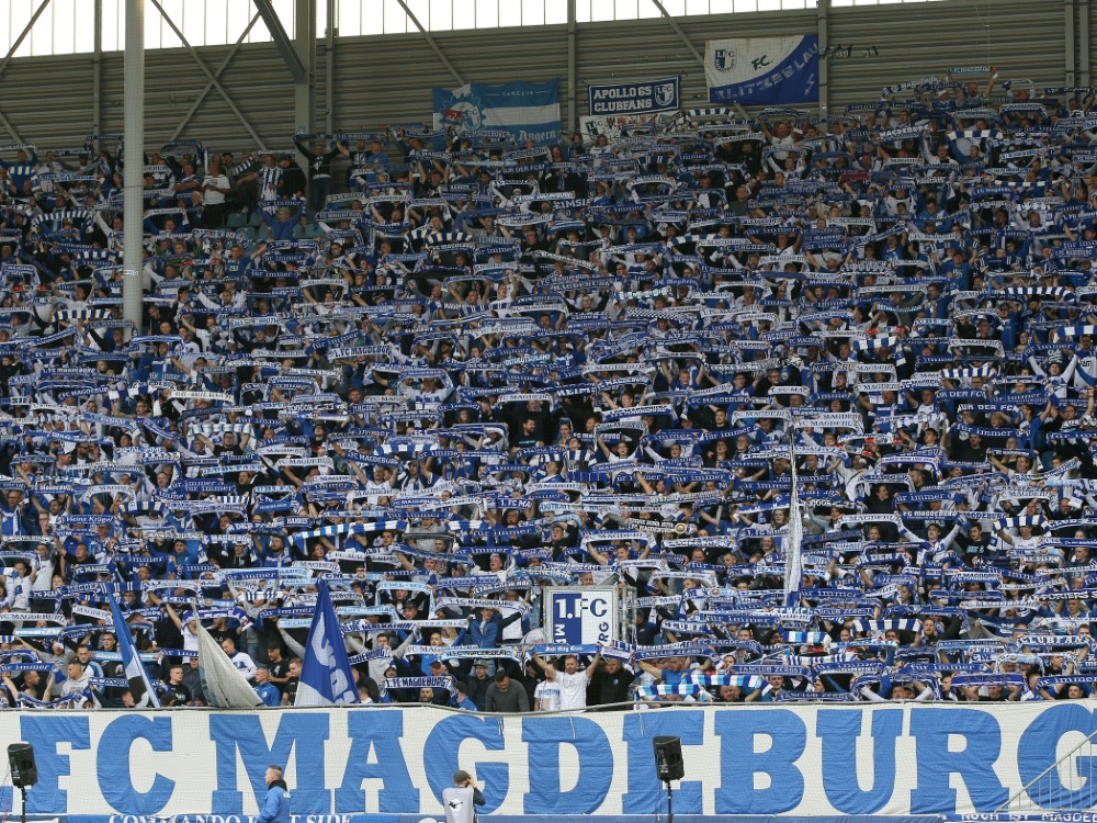 DFB verurteilt 1. FC Magdeburg zu einer Geldstrafe (Foto: FIRO/FIRO/SID)