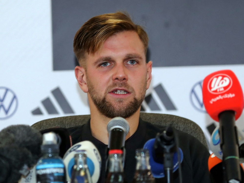 Niclas Füllkrug nimmt Stellung zur Kritik am DFB-Team (Foto: AFP/SID/HAITHAM AL-SHUKAIRI)